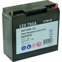 Batterie P/ Booster 04025 SODISTART - 04028
