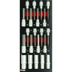 Module Mousse Finition Metal Douilles Longues DRAKKAR TOOLS - 09725