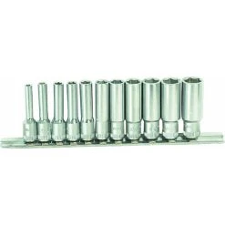 Rack 11 Douilles 1/4 Longues Dt DRAKKAR TOOLS - 10826