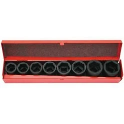 COFFRET DE 8 DOUILLES CHOCS 3/4' DE 24 A 36 MM SAM OUTILLAGE - 19160