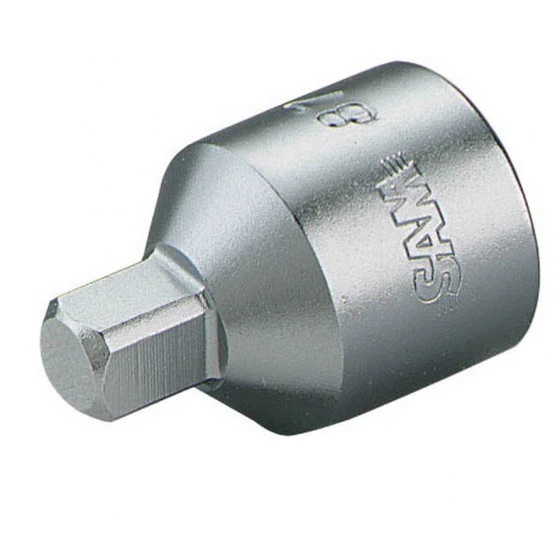 DOUILLE DE VIDANGE CARRE MALE 8 MM SAM OUTILLAGE - 8714