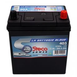 Batterie 12V 35Ah 300A 196x134x226 Gamme Asiatique STECOPOWER - 403
