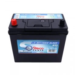 Batterie 12V 45Ah 400A 237x134x226 Gamme Asiatique STECOPOWER - 423