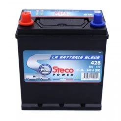 Batterie 12V 45Ah 340A 218x136x225 Gamme Bleue STECOPOWER - 428