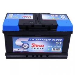 Batterie 12V 80Ah 780A 315x175x175 Gamme Bleue STECOPOWER - 478