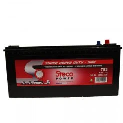 Batterie 12V 240Ah 1300A 518x273x240 Gamme SHD SMF STECOPOWER - 783
