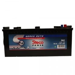 Batterie 12V 180Ah 1100A 512x223x220 Gamme Bleue Heavy Duty STECOPOWER - 961