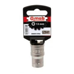 DOUILLE 6 PANS 1/2'' 15MM SUR CARTE MOB - 9212151001MOB OUTILLAGE