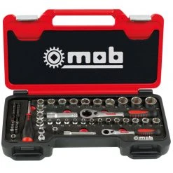 COFFRET MIXTE 59PCS DOUILLES TRAVERSANTES MOB - 9470059001MOB OUTILLAGE