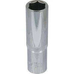 Douille Longue 1/2' Taille 15 Dt DRAKKAR TOOLS - 10862