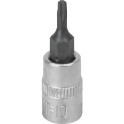Douille 37mm Embout Torx 1/4' Taille T10 Dt DRAKKAR TOOLS - 12060