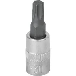 Douille 37mm Embout Torx 1/4' Taille T30 Dt DRAKKAR TOOLS - 12065