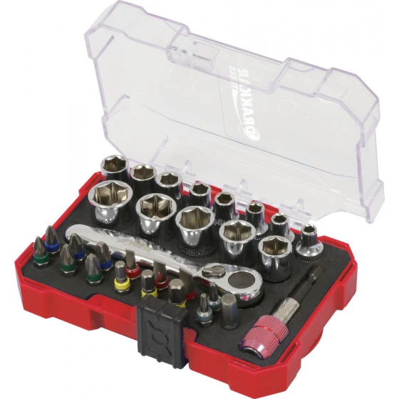 Coffret De Douilles 1/4' DRAKKAR TOOLS - 68144