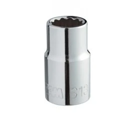 DOUILLE SAM OUTILLAGE COURTE 1/2' 12 PANS EN POUCES - S-3/4